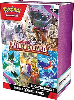 Amazon.com: Pokemon TCG: Scarlet & Violet - Paldea Evolved